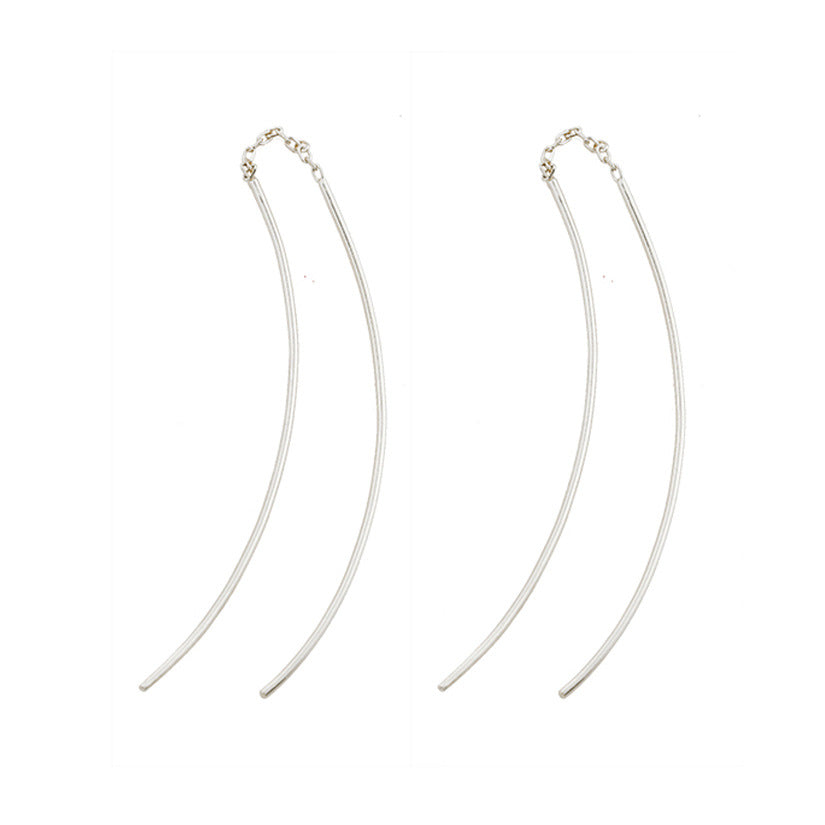 Female Temperament Trendy Long Fringe Super Fairy Rings