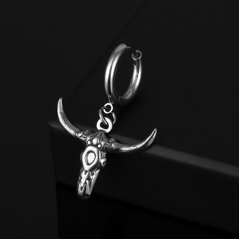 Classy Charming Titanium Steel Stainless Casting Ear Buckle