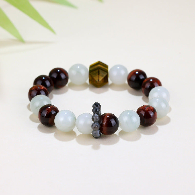 Women's & Men's Beaded For To Relieve Anxiety Natural Crystal Lucky Bracelet
