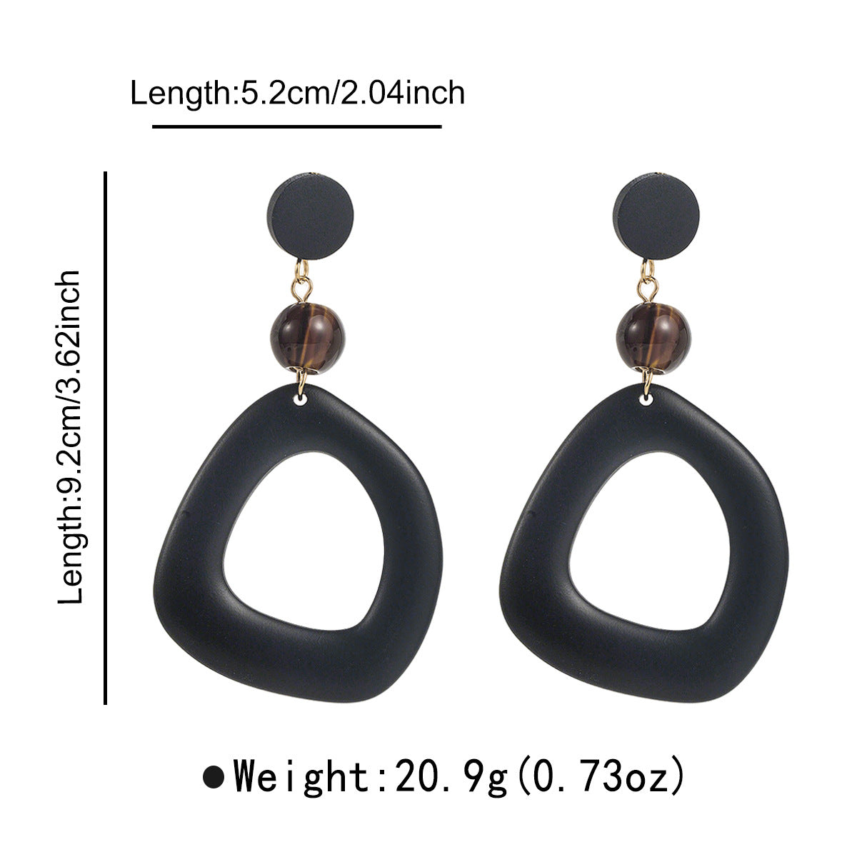 Women's Retro Style Atmosphere Round Square Face Niche Design Temperament Advanced Rings