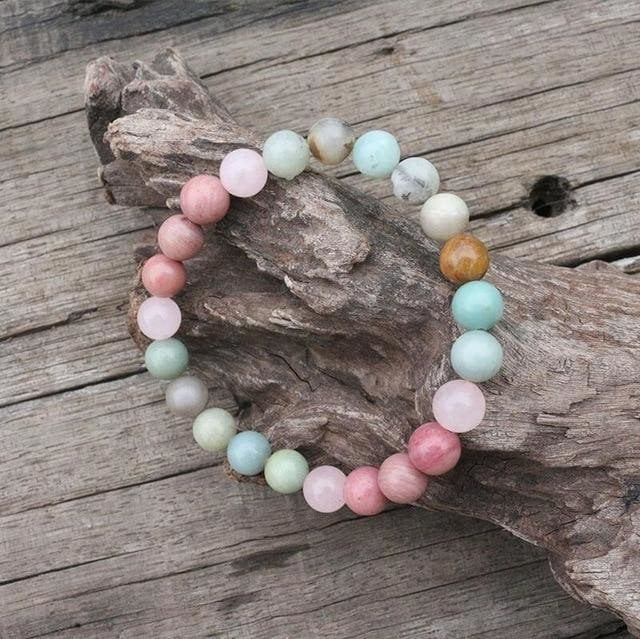 Red Agate Vintage Crystal Natural Tiger Eye Bracelet