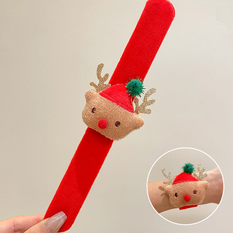 Christmas Plush Pop Cute Cartoon Doll Couple Small Gift Bracelet