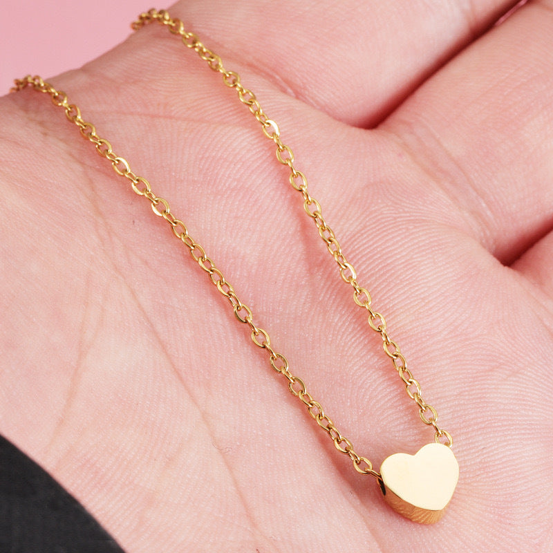 Women's Love Heart Clavicle Chain For Valentine's Day Gift Necklace