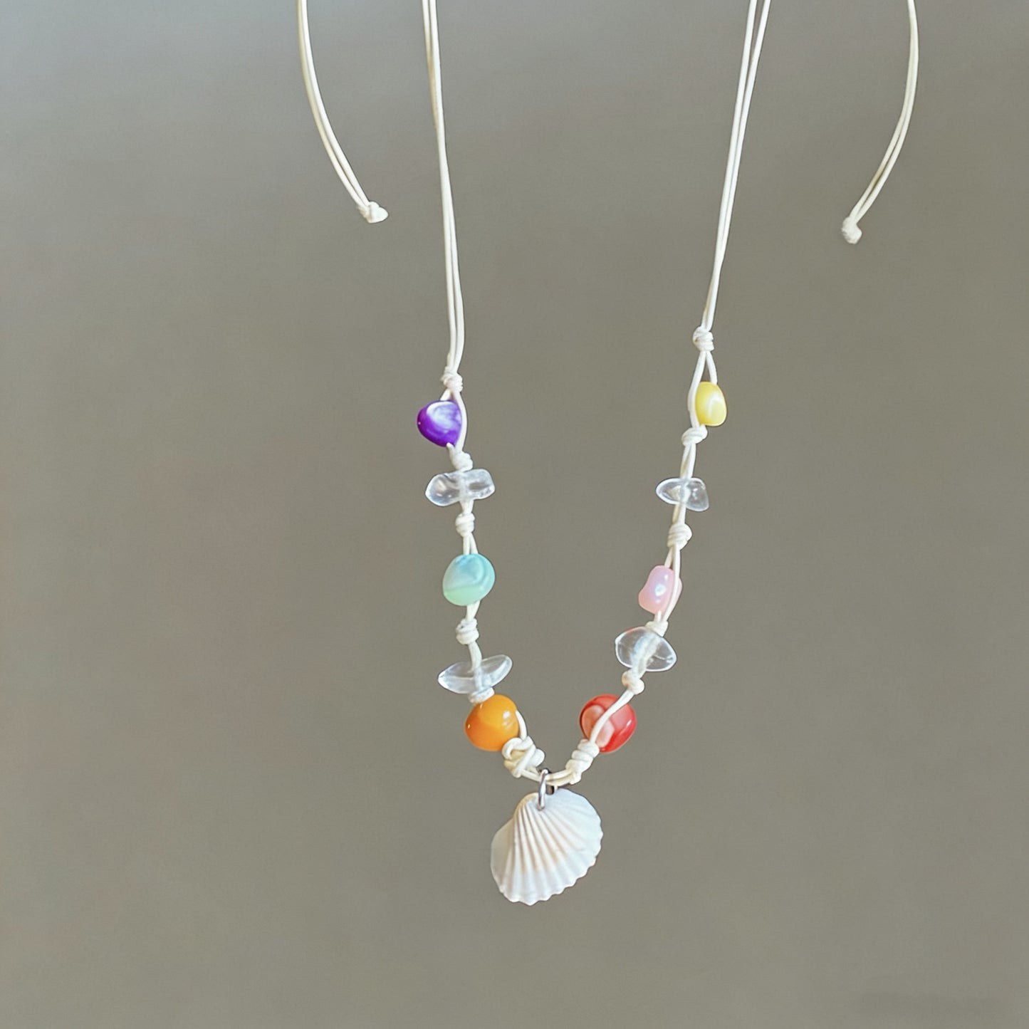 Women's Seaside Dopamine Shell Starfish Vacation Style Island Wear Necklace