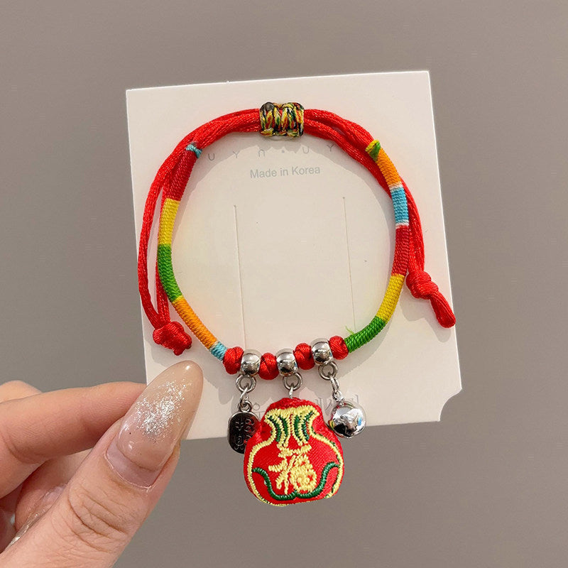 Boat Festival Carrying Strap Colorful Rope Wind Hand-woven Bracelet