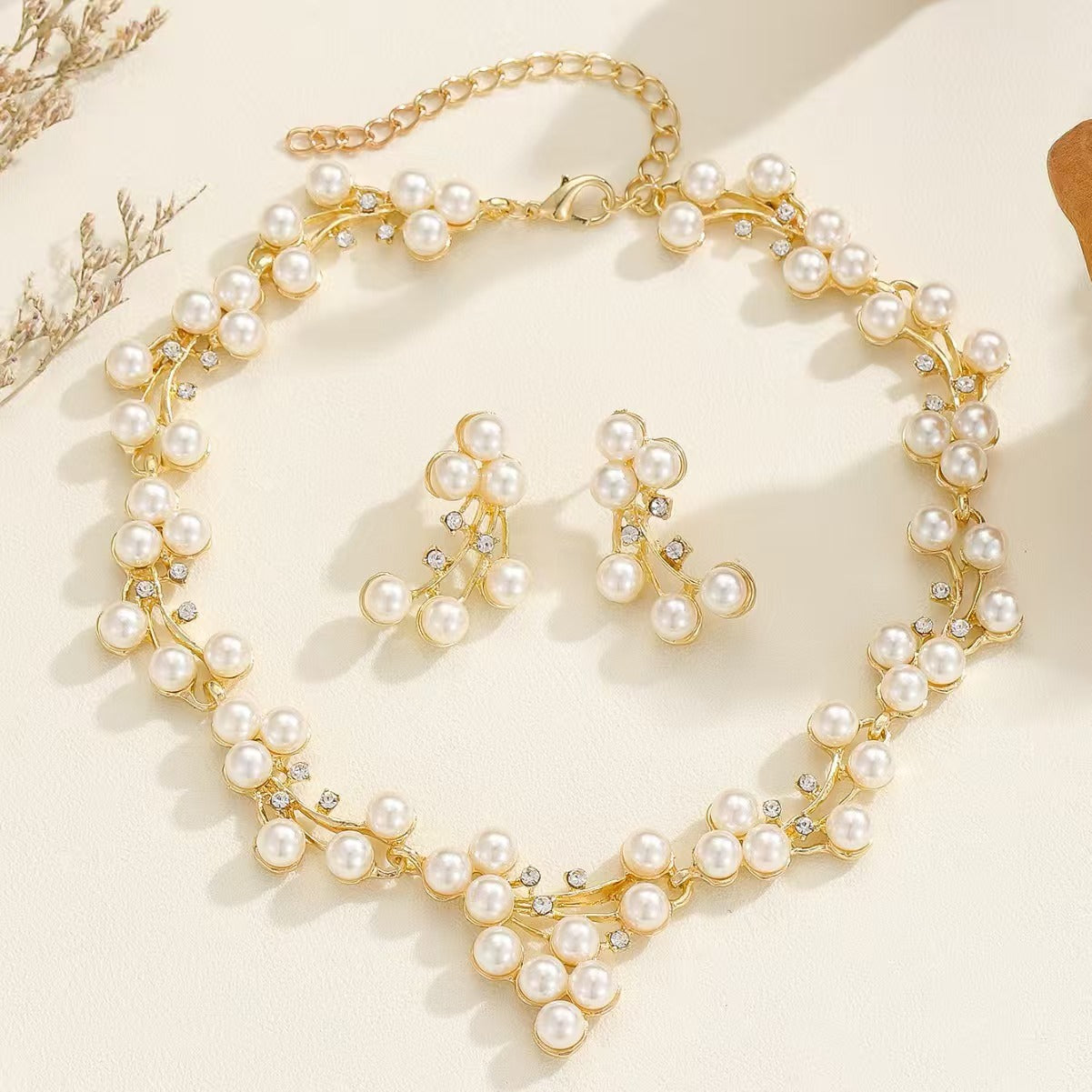 Unique Classic Stylish Cool Diamond Alloy Jewelry Set