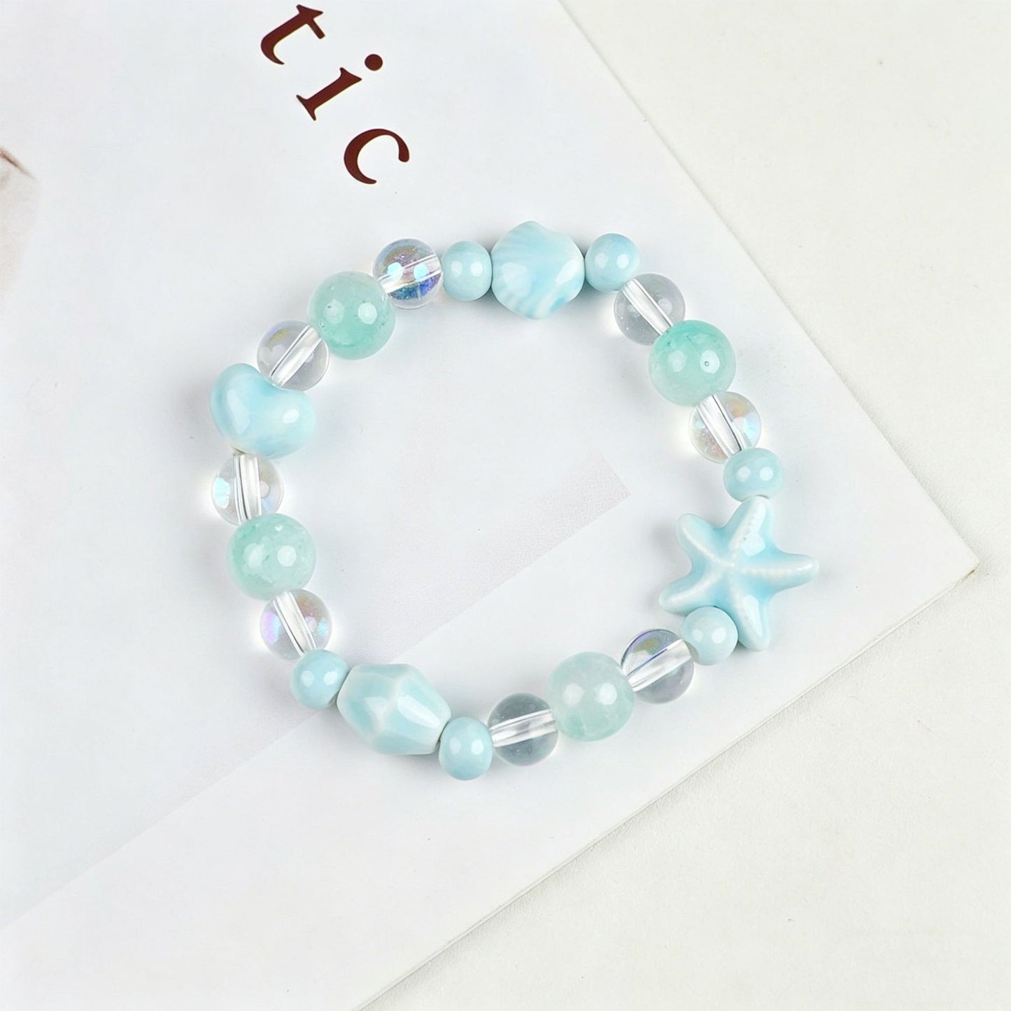 Ceramic Ocean Series Fresh Stylish For Bracelet