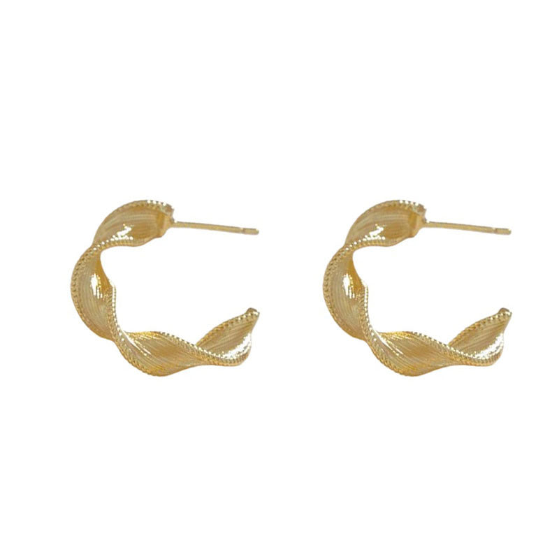Women's Light Luxury Twist For Niche Design High-grade Rings