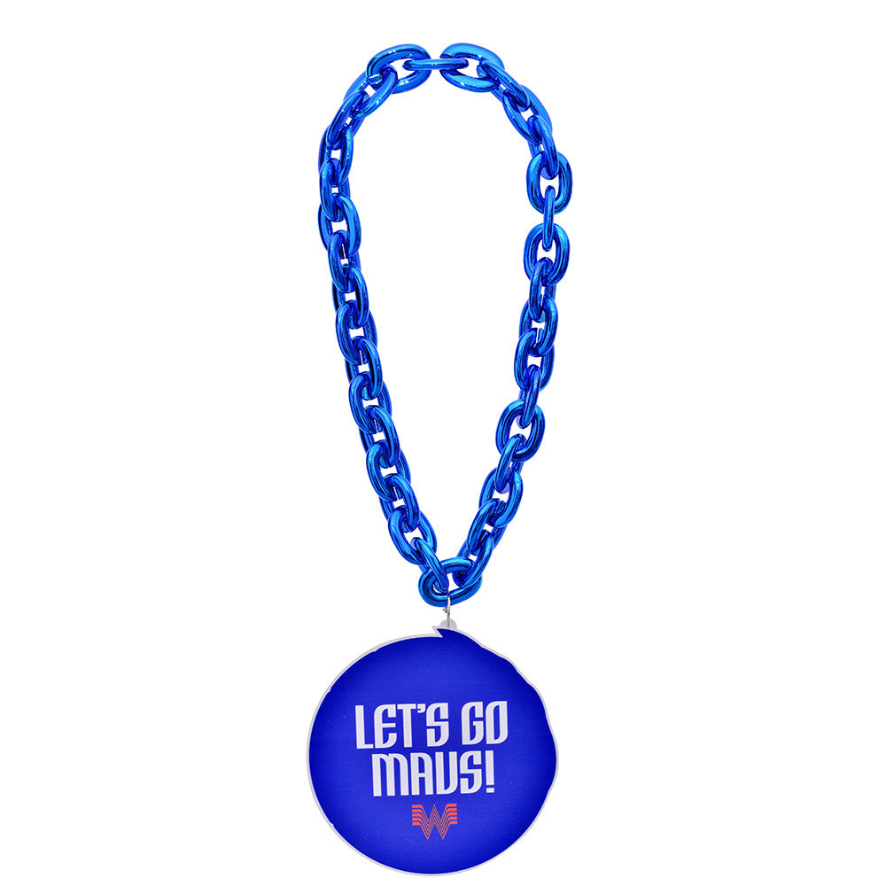Team Event Foam Printed Chain Sports Necklace