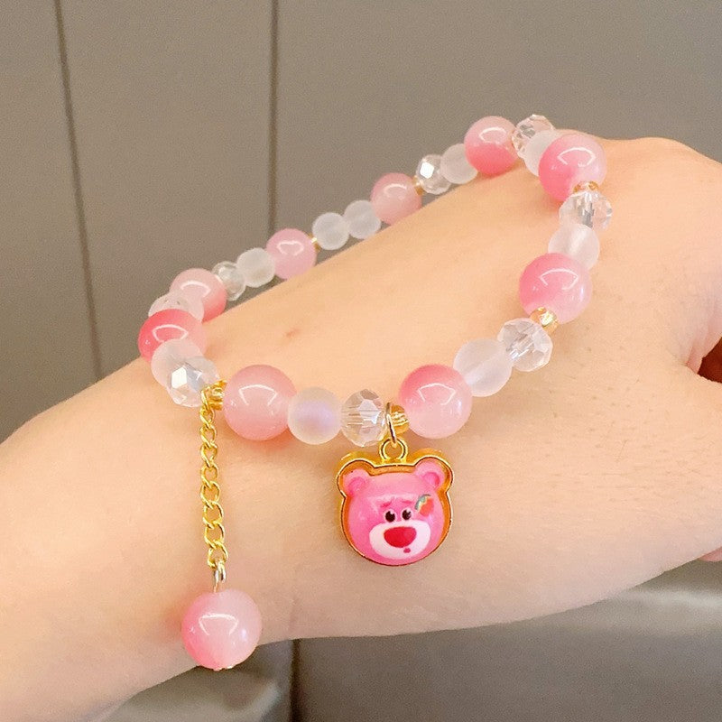 Glamorous Casual Cartoon Ice Crystal Clow Bracelet