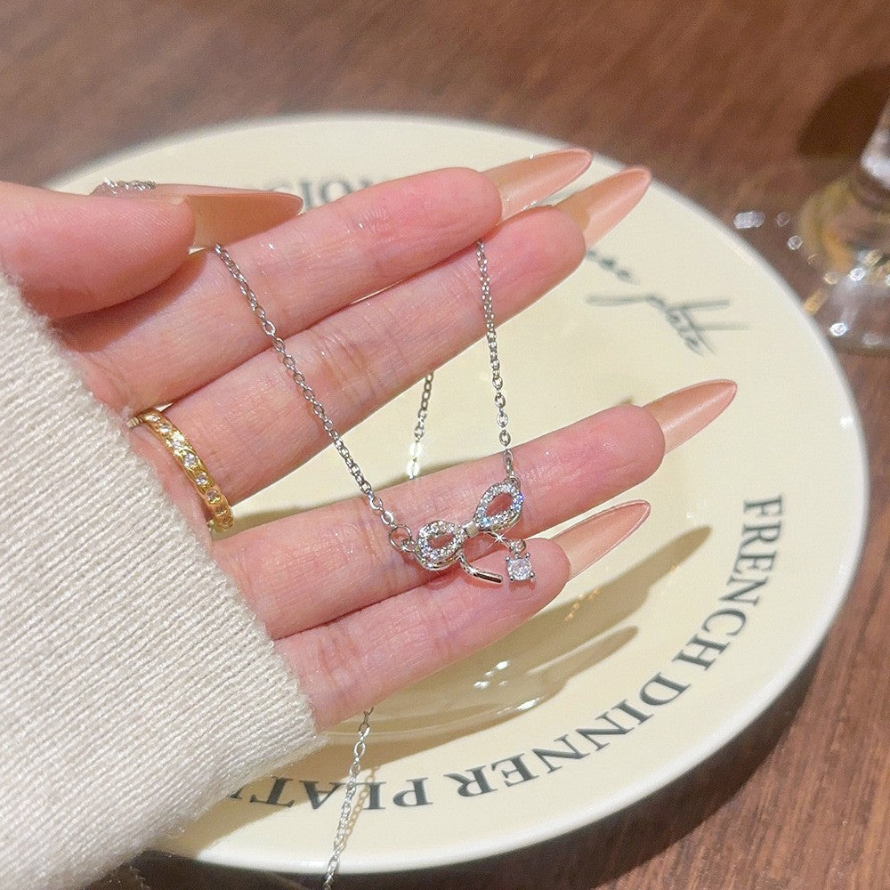 Stainless Steel Copper Opal Ginkgo Leaf Clavicle Day Gift For Necklace