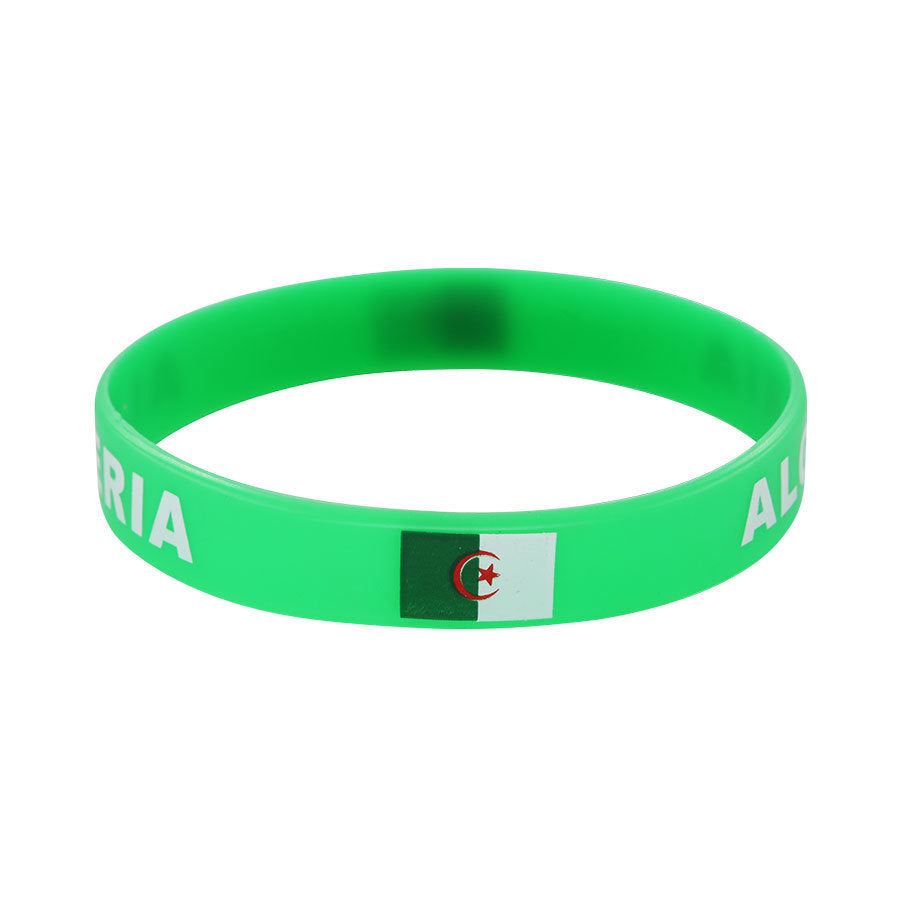 Cup Silicone National Team Canada Ink Flag Bracelets