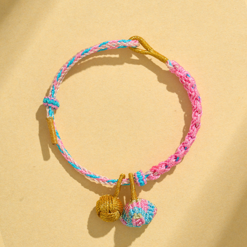 Children's Dragon Boat Festival Colorful Rope Hand-woven Small Bracelets
