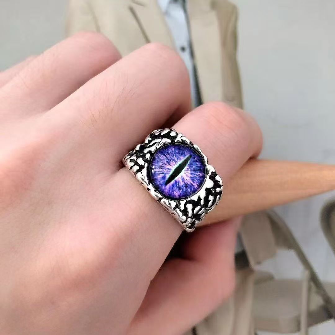 Men's Punk Exaggerated Alloy Hip Hop Cool Handsome Ring