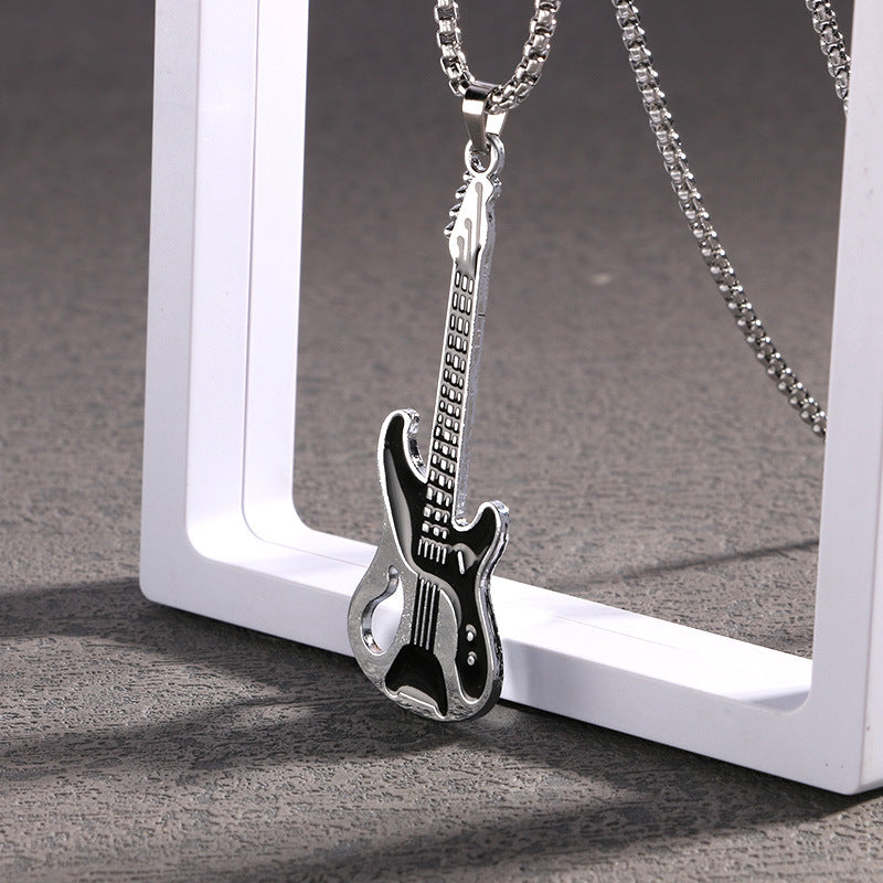 Hipster Man's Stainless Steel Alloy Personalized Hip Hop Personality Necklaces