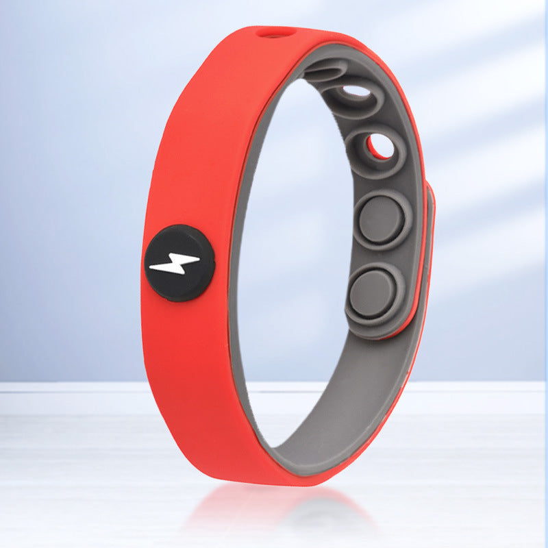 Women's & Men's Silicone Anion Outdoor Sports Balance Energy Bracelets