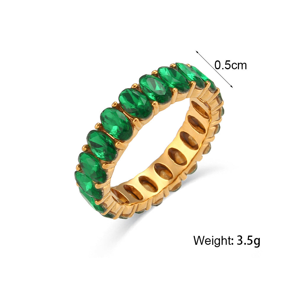 Special Interest Light Luxury Design Popular Ornament Female Rings