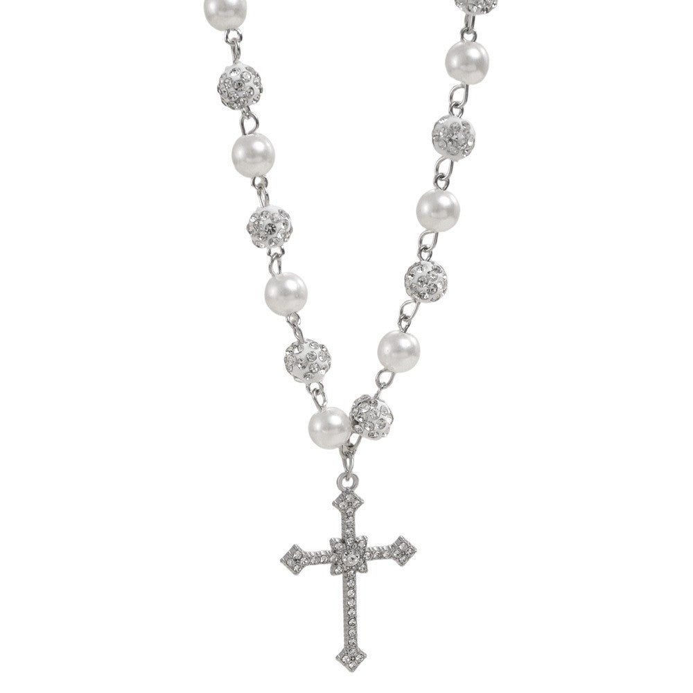 Pearl Style Hip Hop Niche Personality Necklace