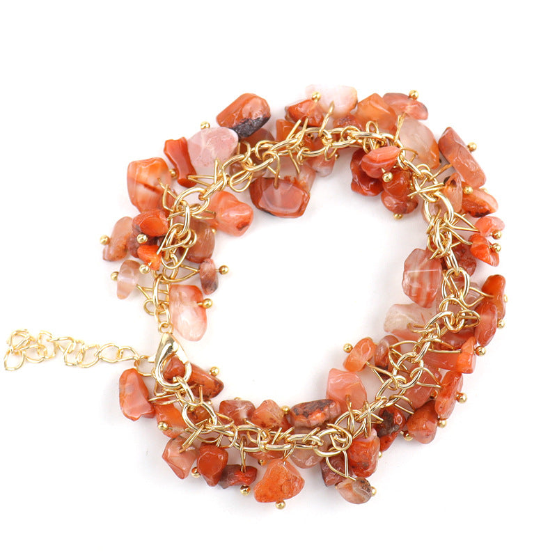 Bohemian Natural Gravel Crystal Fashion Wild Bracelets