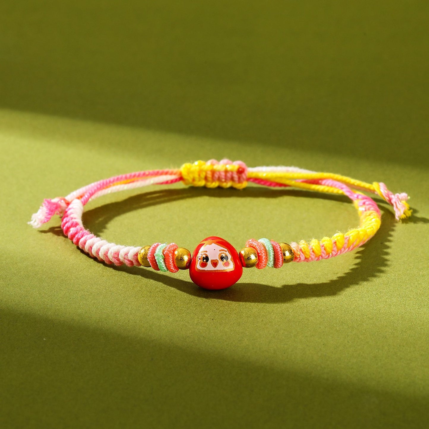 Children's Colorful Rope Dragon Boat Festival Carrying Strap Cartoon Small Bracelet