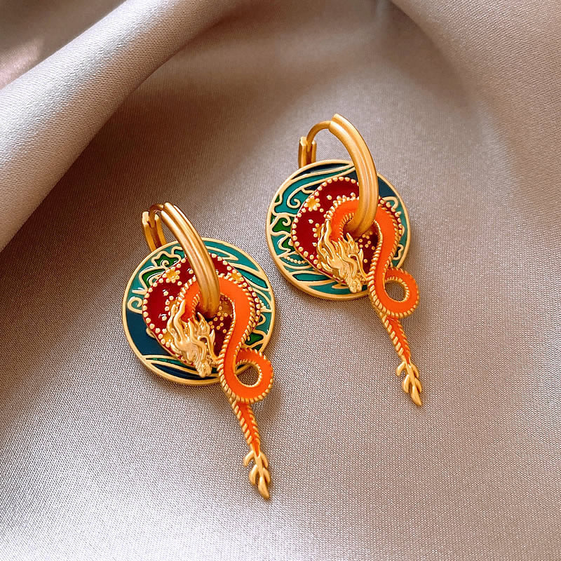 Round Clip Niche Personality Design Sense Elegant Ear Buckle