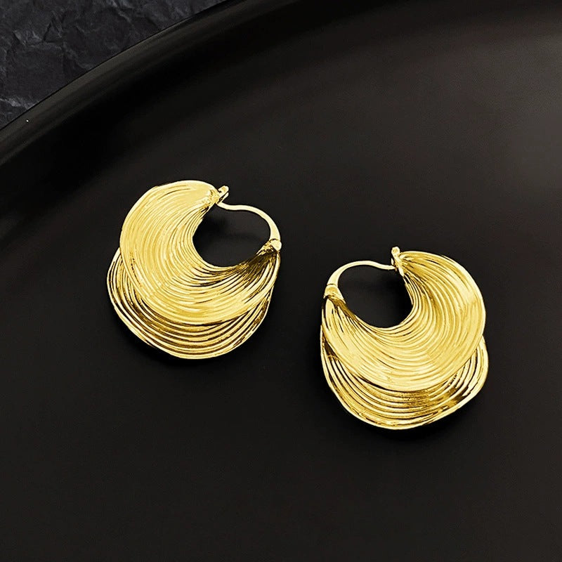 Style Knotted Tassel Special Hollow Female Retro Rings