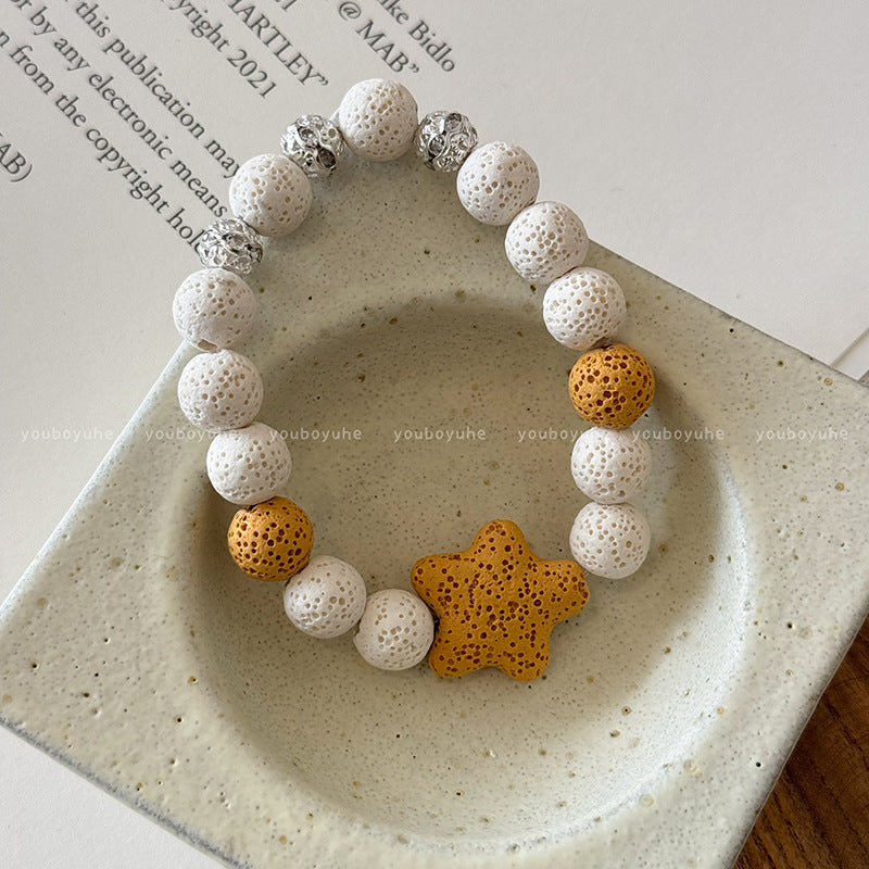 Apple Beaded Female Summer Dopamine Personality Bracelets