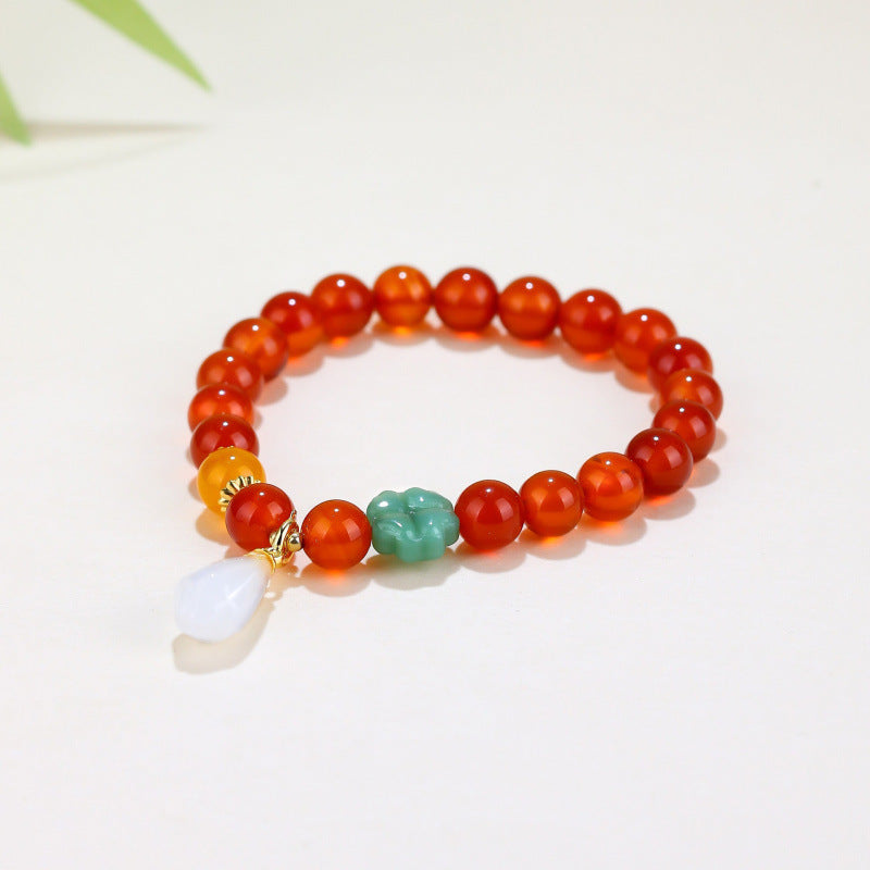 Women's & Men's Beaded For To Relieve Anxiety Natural Crystal Lucky Bracelet