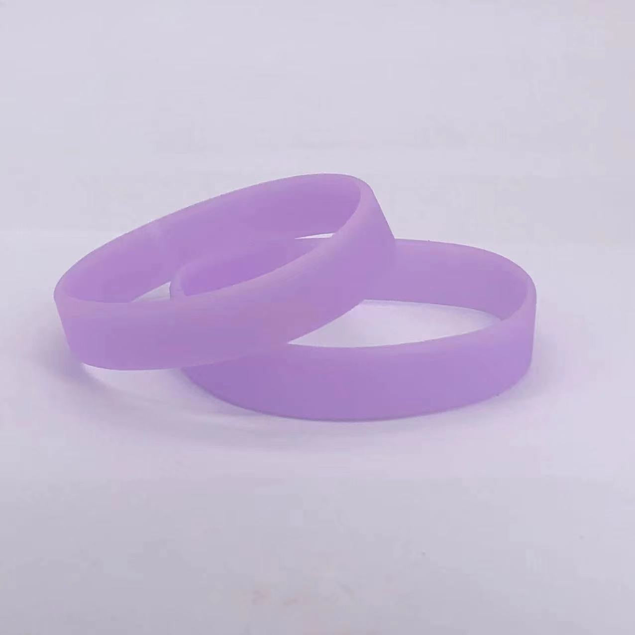 Silicone Night Aperture Adult Sports Group Bracelet
