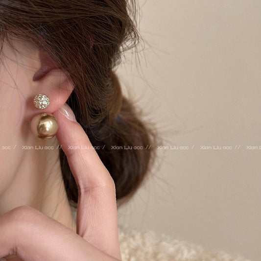 Women's Style For Pearl High-grade Unique Light Earrings