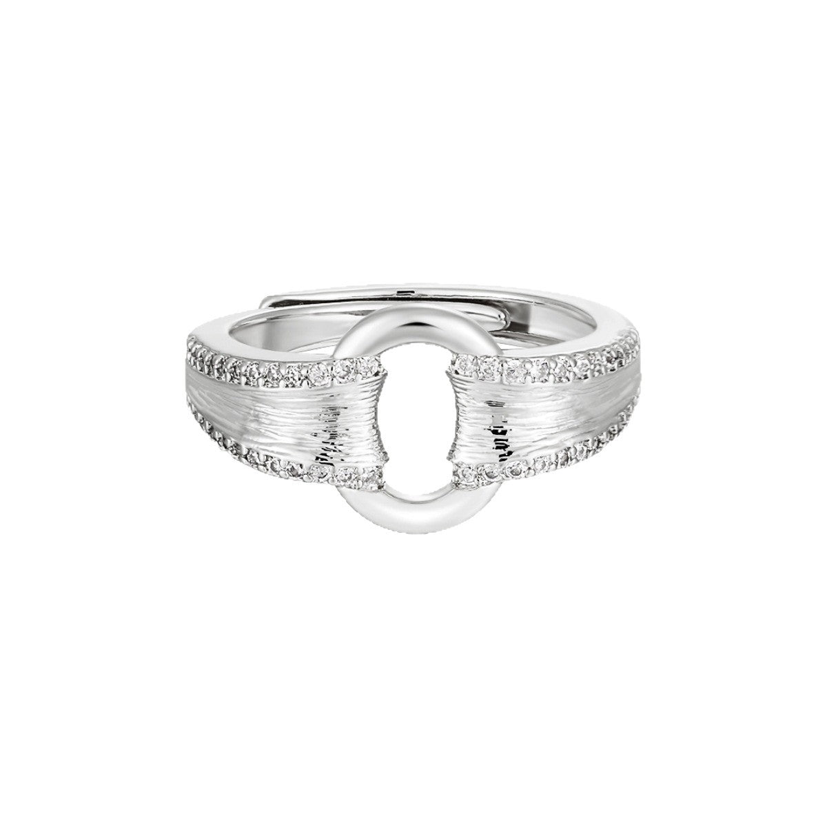 Women's Wheat Zircon Korean Style Niche High-grade Rings