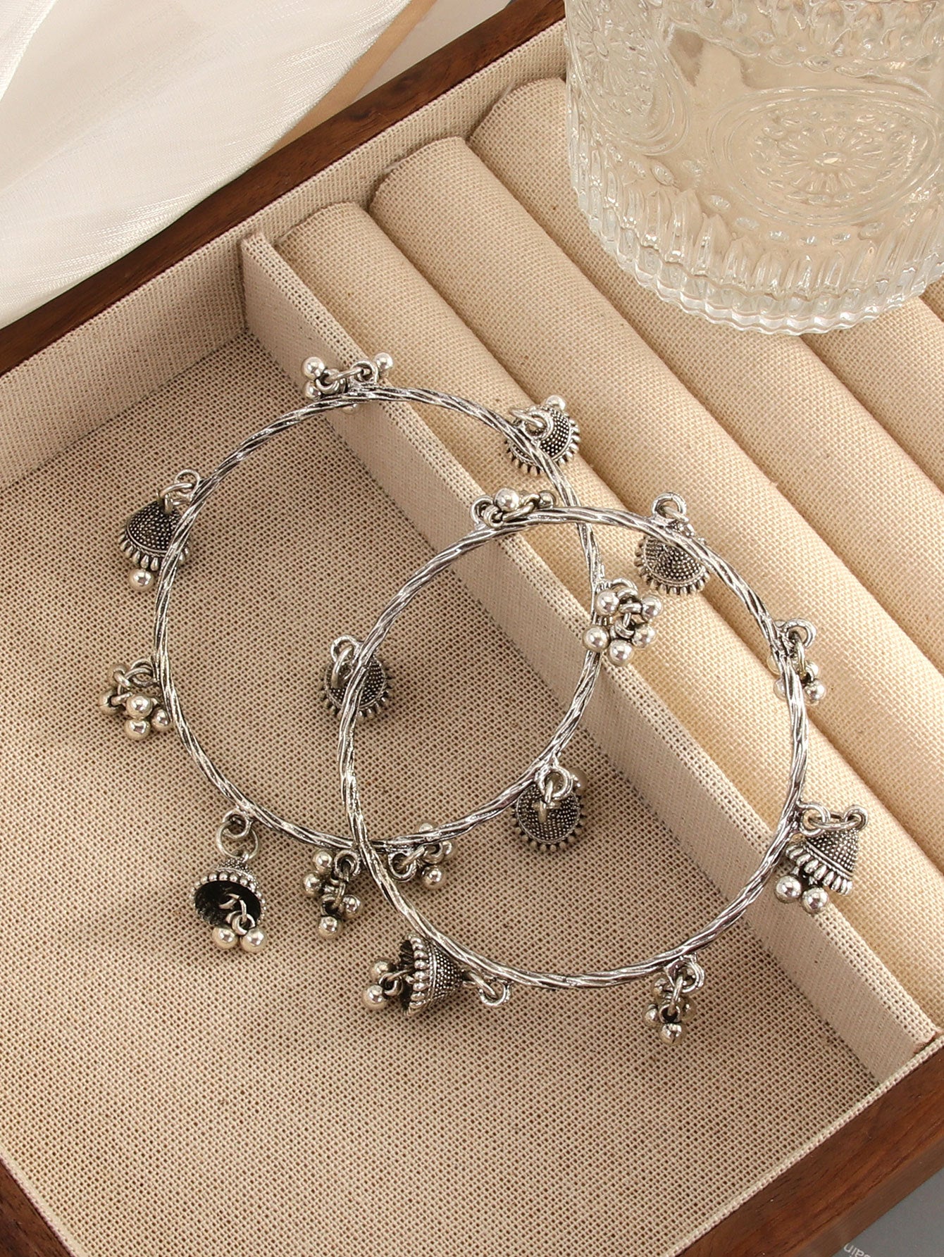 Xi Fashion Retro Ethnic Style Bell Bracelet