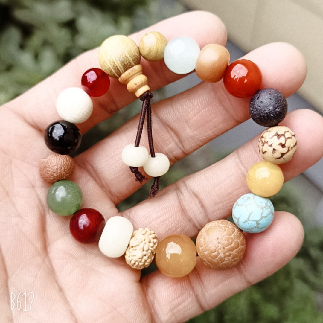 Women's & Men's Bodhi Eighteen Seeds Seed Prayer Beads Buddha Bracelets
