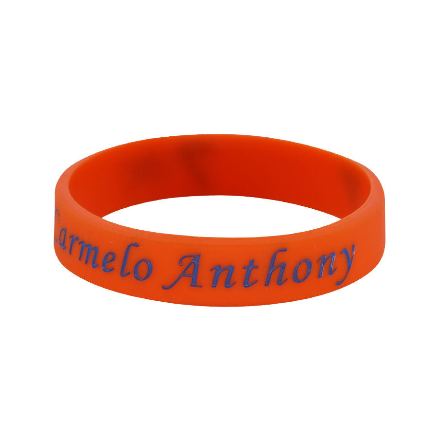 Star Concave Thickened Silicone Kobe James Basketball Bracelet
