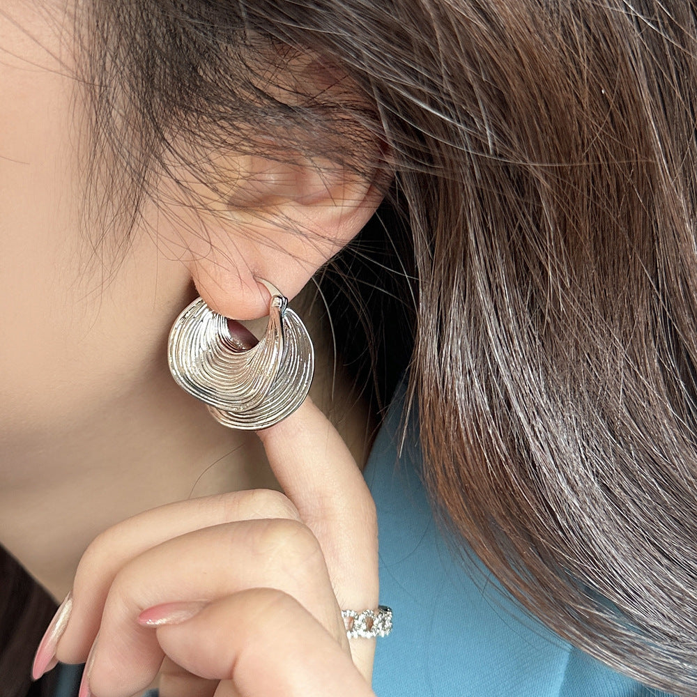 Women's Shot Western Style Fashion Artistic Retro Irregular Earrings