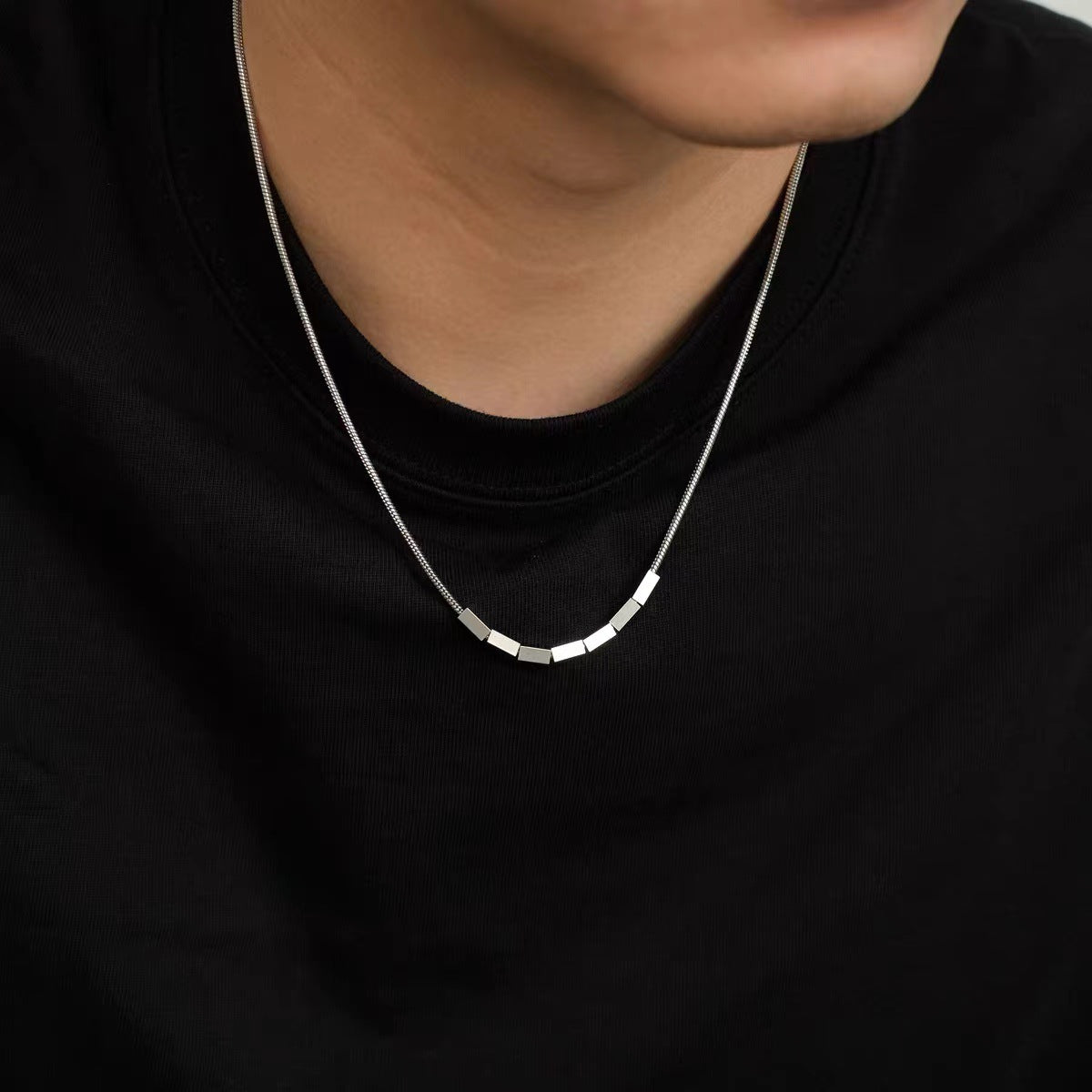 Men's & Women's Hip Hop Rap Hipster Fitness Retro Easy Matching Necklace