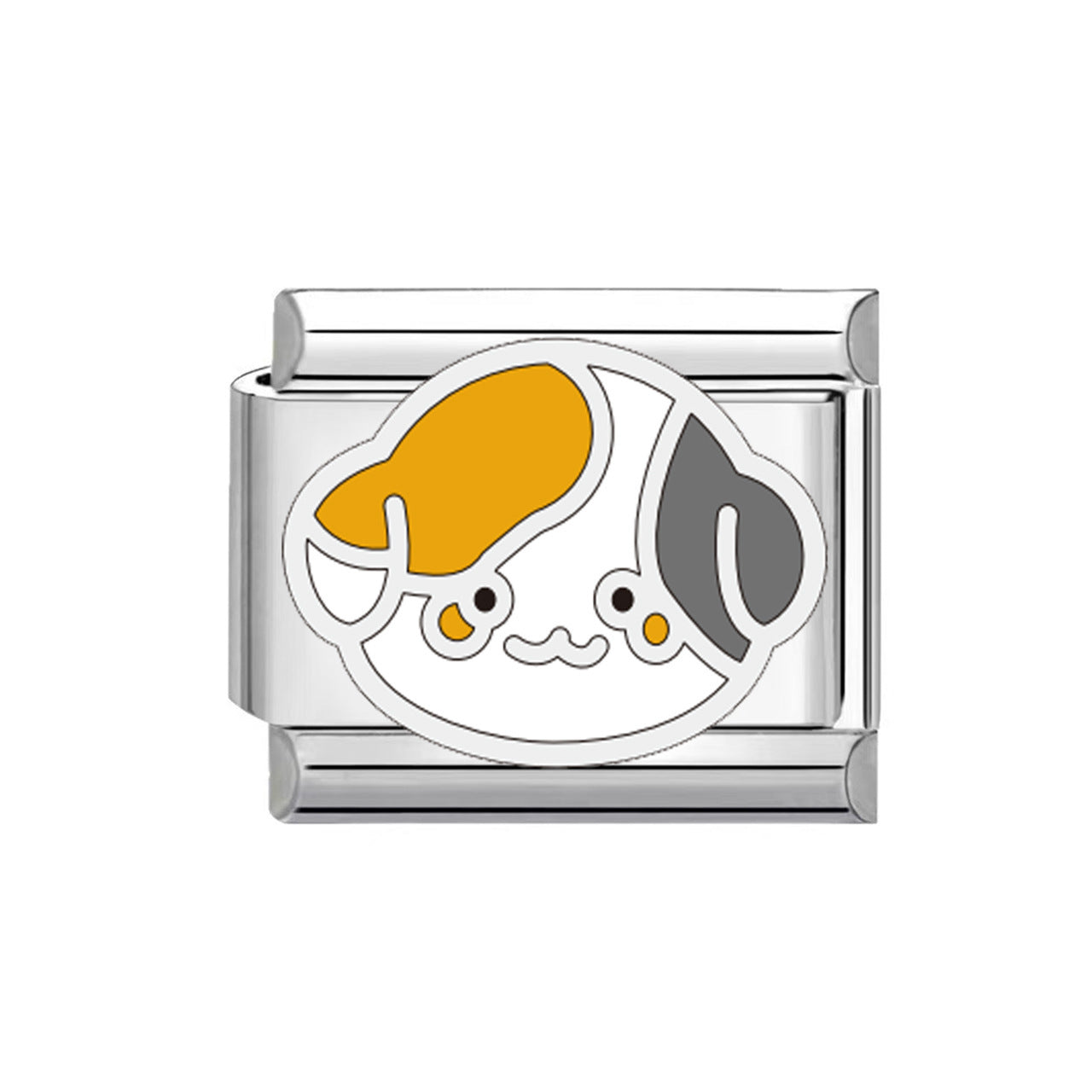 Hot Stainless Steel Italian Module Puppy Pattern Free Bracelet