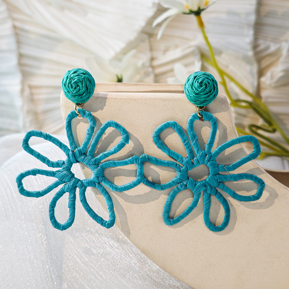 Vacation Style Female Personality Color Handmade Rings