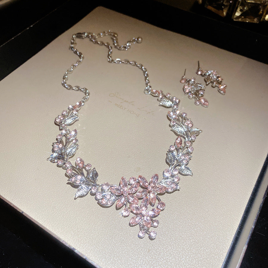 Elegant Drop Round Light Luxury Minority Necklaces