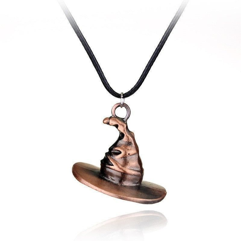 Television Magic Academy Chateau Death Creative Flying Bird Necklace