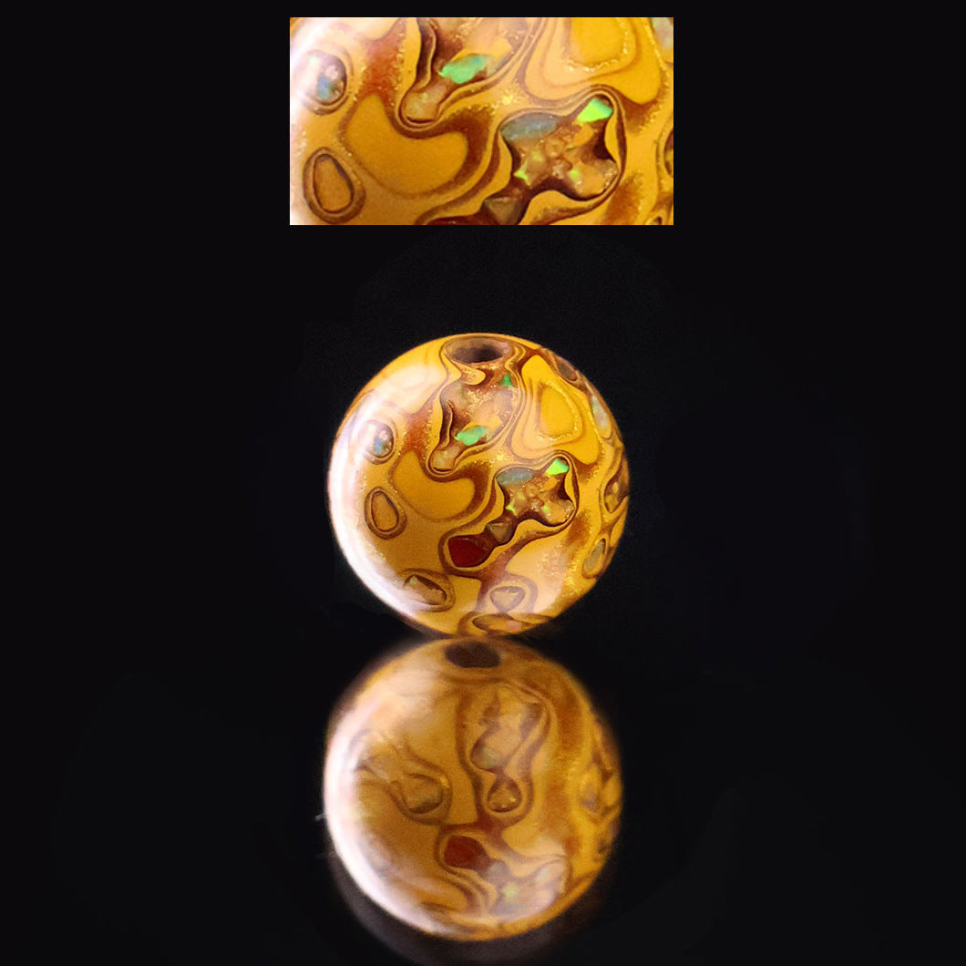 Paint Beads Opal Loose Wooden Beaded Rosewood Embryo Single Bracelets