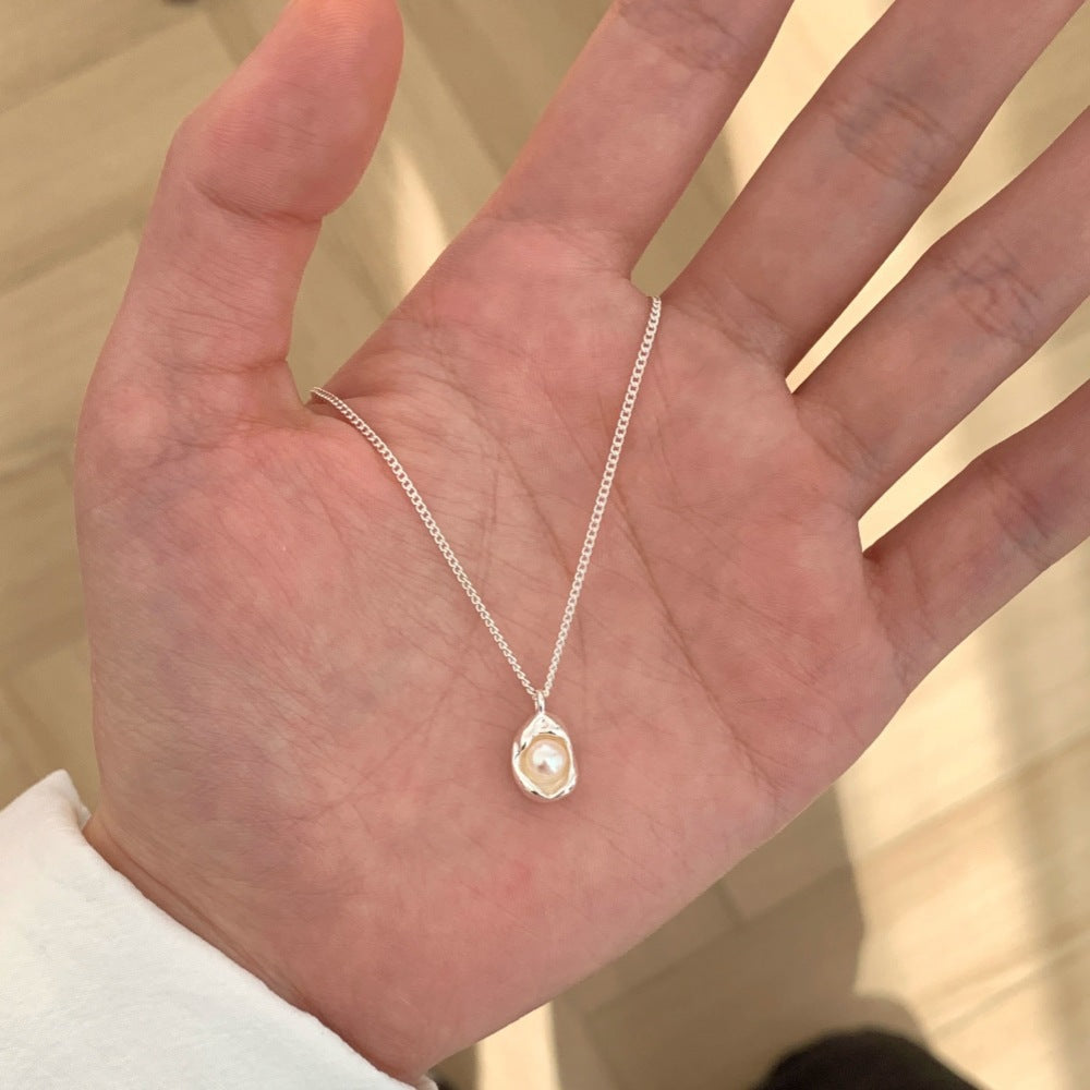Women's Sier Light Luxury High-grade Design Clavicle Necklaces