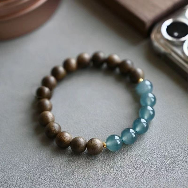 Women's Woven Stone Retro Couple Carrying Strap Bracelet
