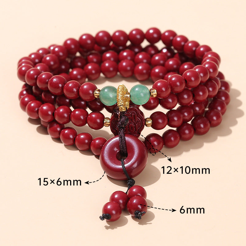 Women's & Men's Raw Ore Purple Gold Sand Vintage Bracelet