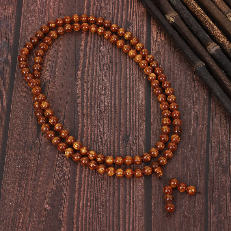 Willow Pagoda Single Circle Prayer Beads National Style Stall Resin Bracelet