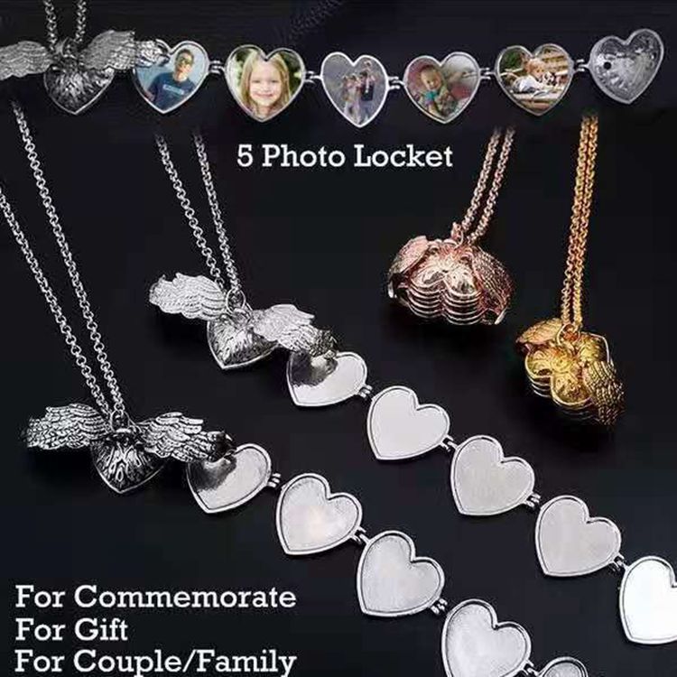Wings Box Album Layer Openable Memory Ring