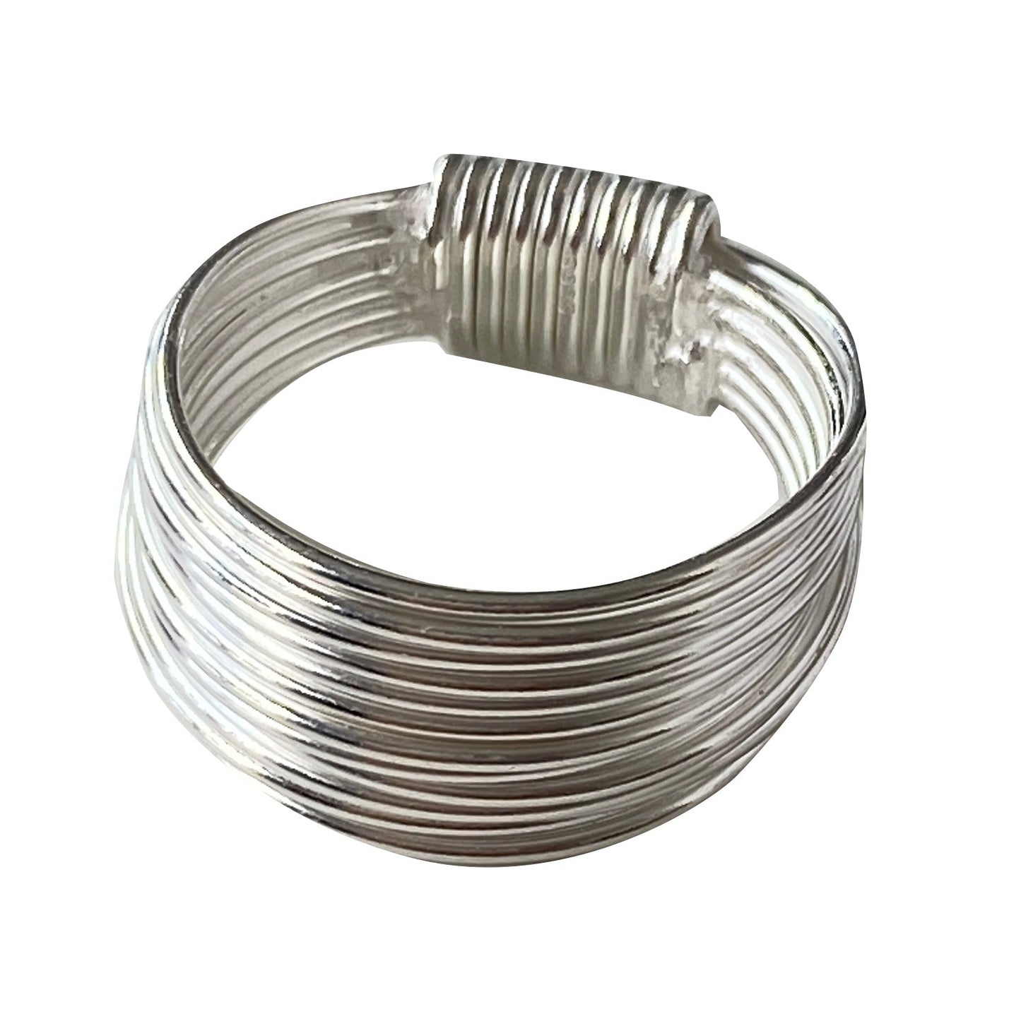 Winding Filament Simple Exquisite Design High-grade Rings