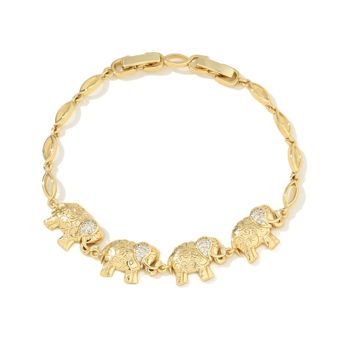 Bohemian Devil's Eye Elephant Female Cartoon Fun Vacation Bracelets