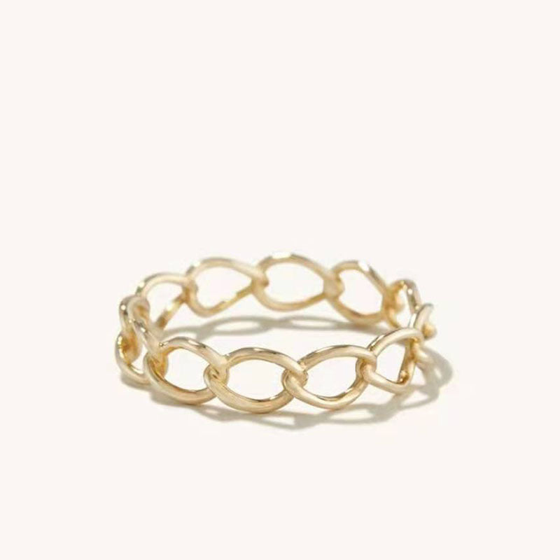 Golden Chain Female Designer Design Cold Style Titanium Steel Tide Bracelet