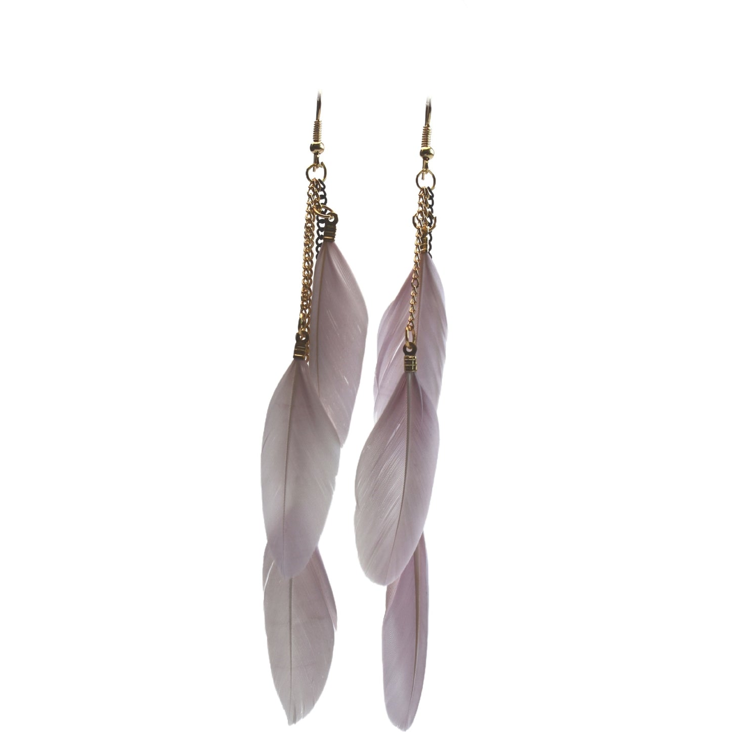Classy Casual Cool Ethnic Style Feather Earrings